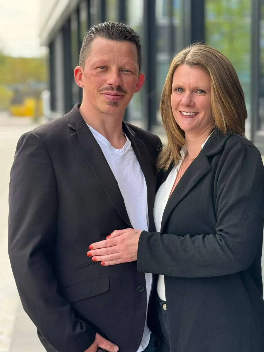 Patrick und Nadine Klinger von Klinger Glas- und Photovoltaikreinigung